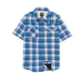 Camisa Western para hombre color azul