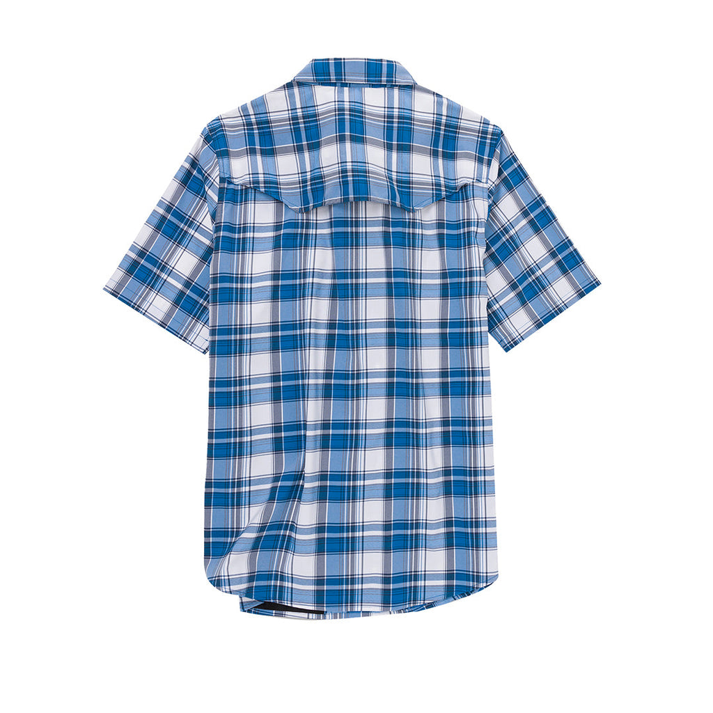 Camisa Western para hombre color azul