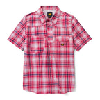 Camisa Western para hombre color rojo