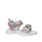 Sandalias Walkiria para niña color rosado