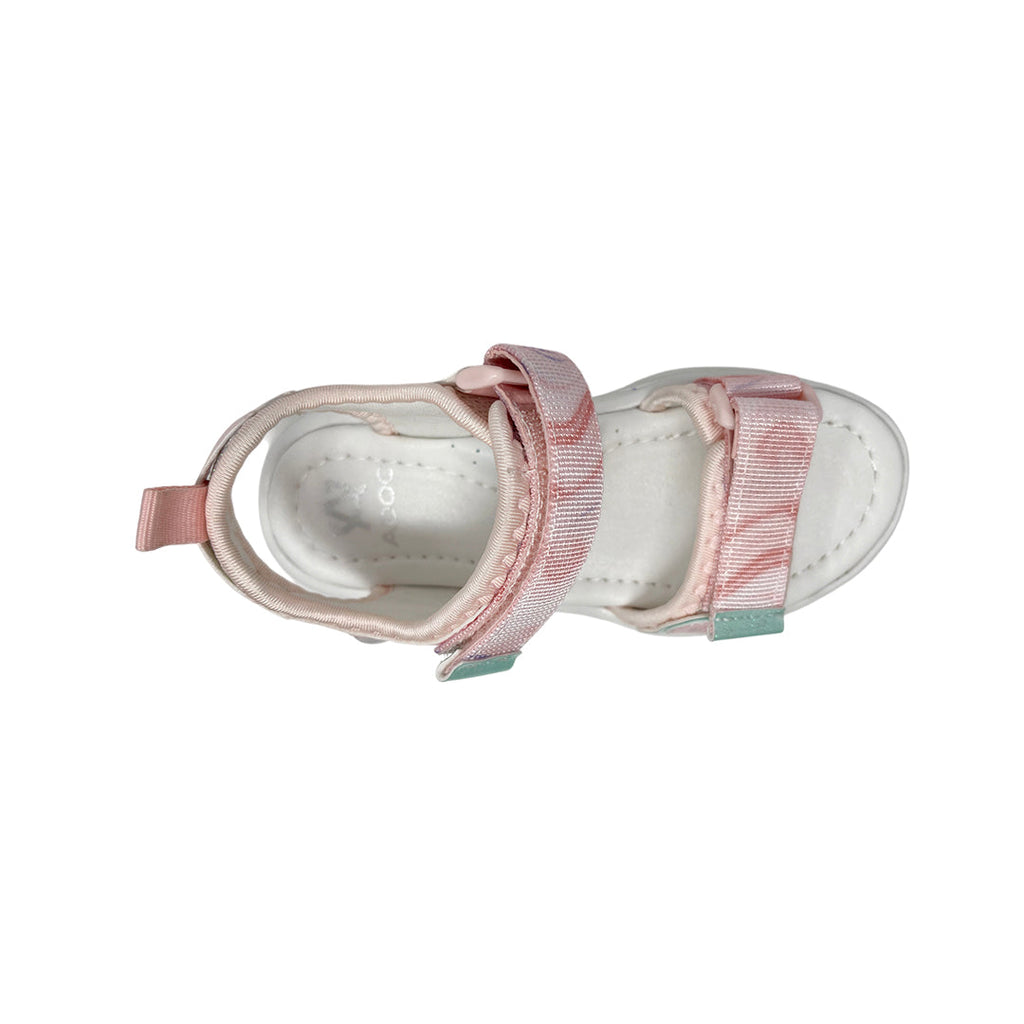 Sandalias Walkiria para niña color rosado