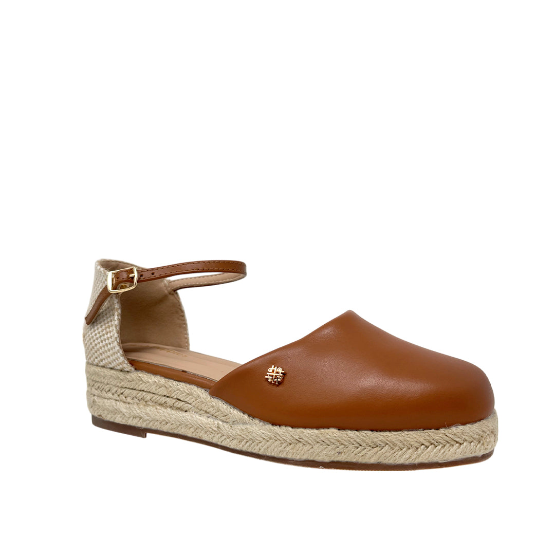 Sandalias de cuña Badia 2 para mujer color tan