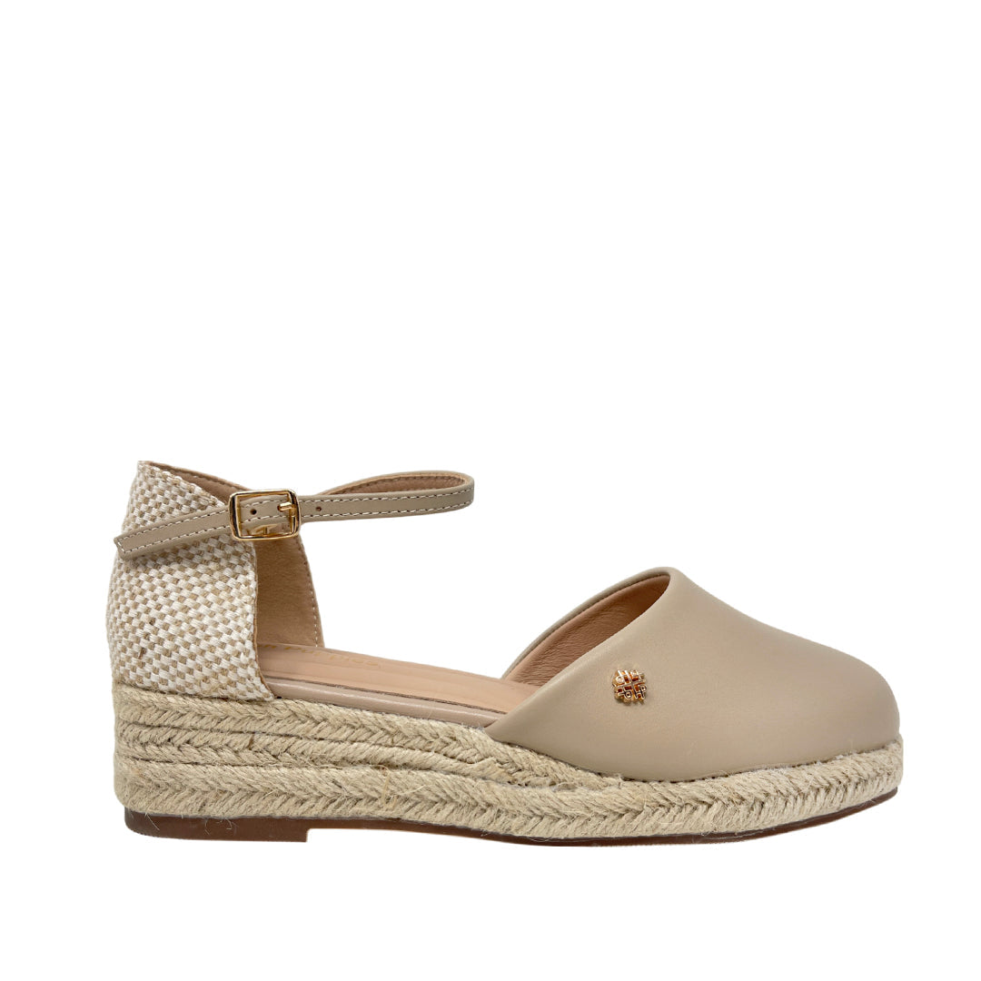 Sandalias de cuña Badia 2 para mujer color taupe