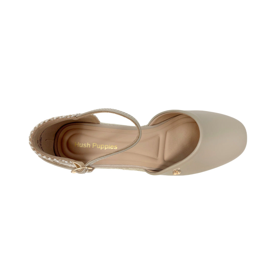 Sandalias de cuña Badia 2 para mujer color taupe