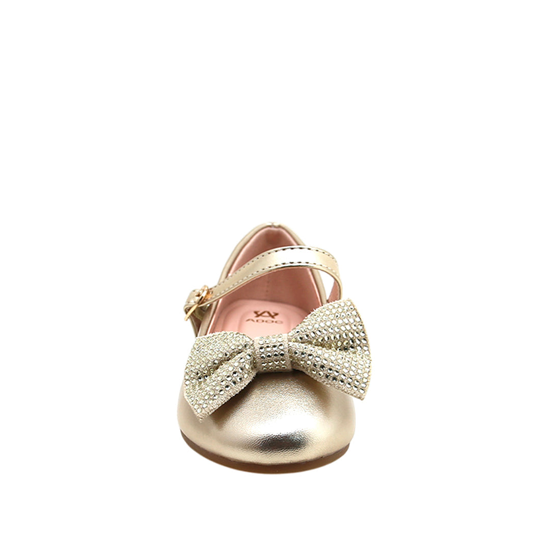 Ballerinas Zarina para niña color dorado