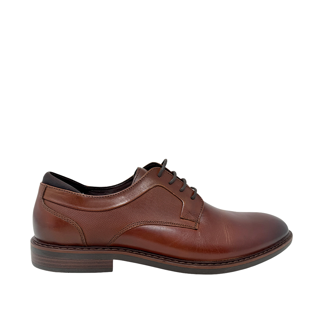 Derby shoes Salem para hombre color tan