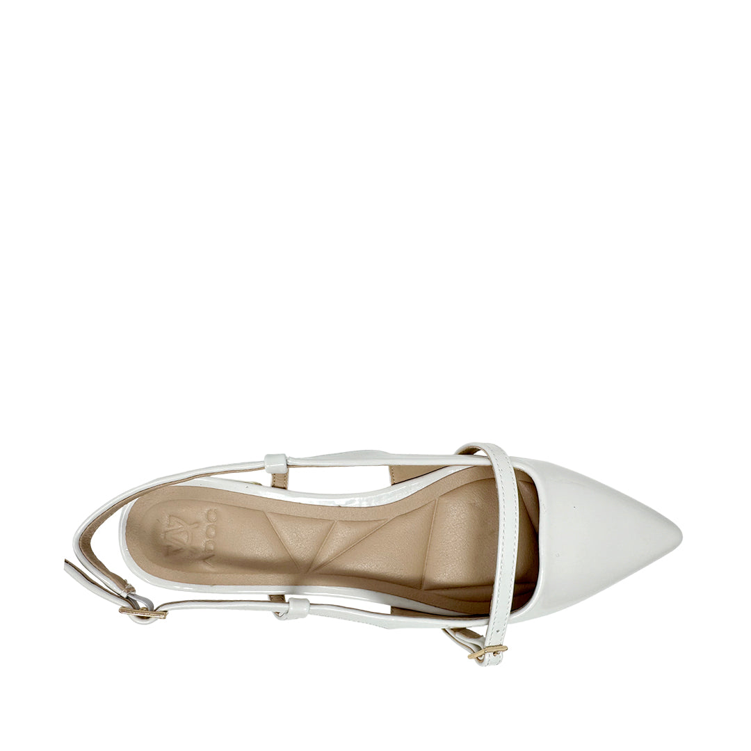 Ballerinas Sabina para mujer color hueso