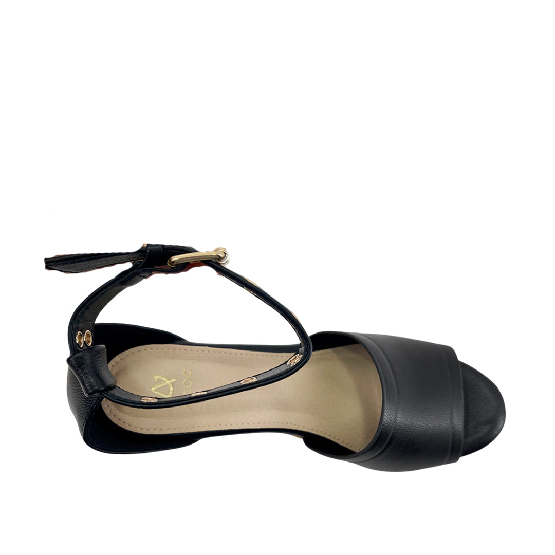 Sandalias Thomasi para mujer color negro