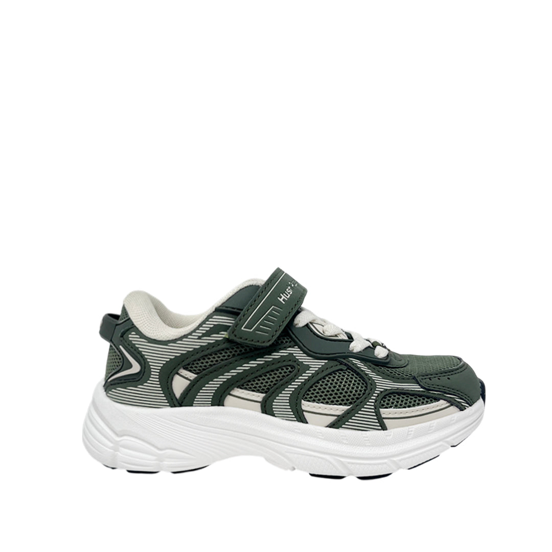 Tennis Seth para niño color olivo