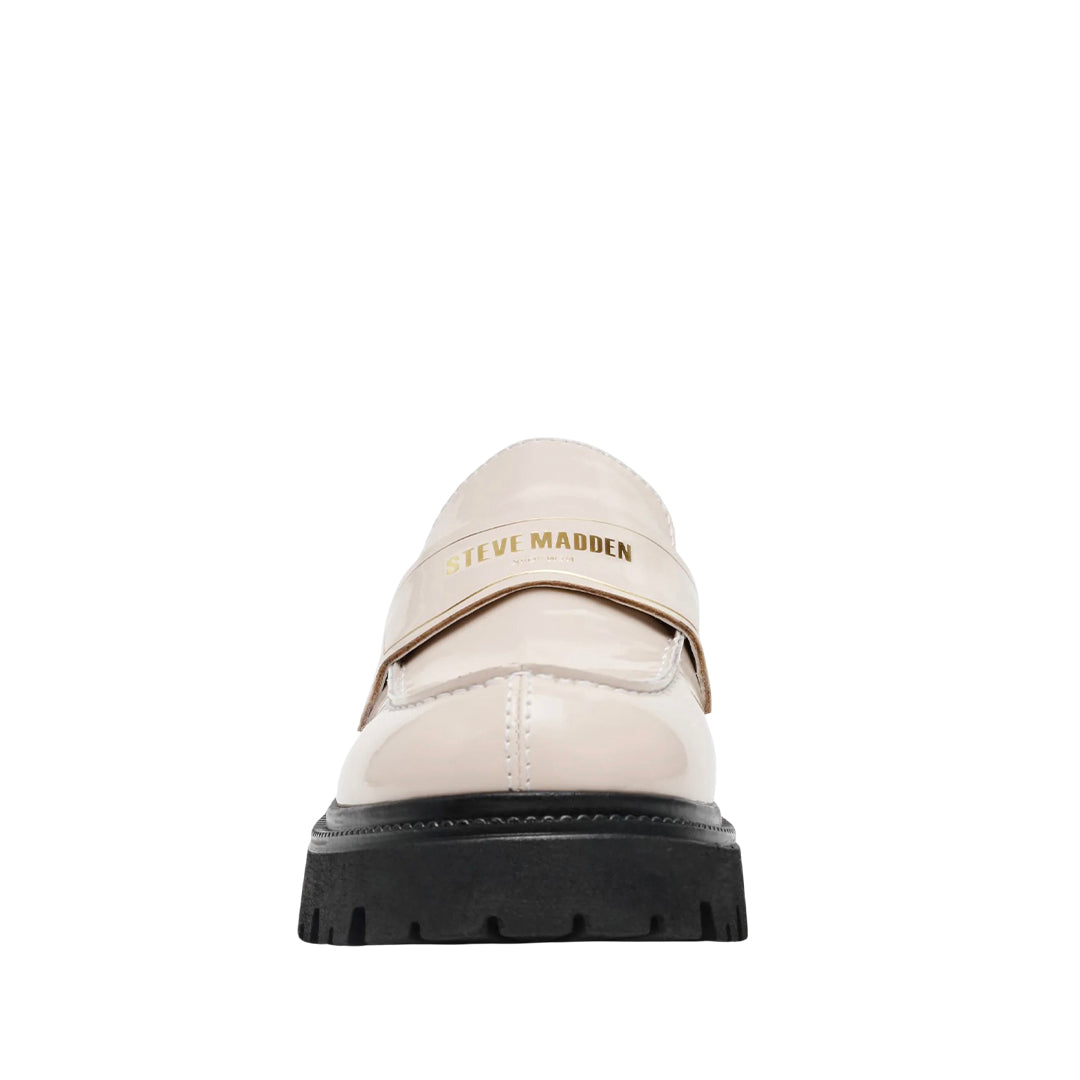 Mocasines File Away para mujer color hueso