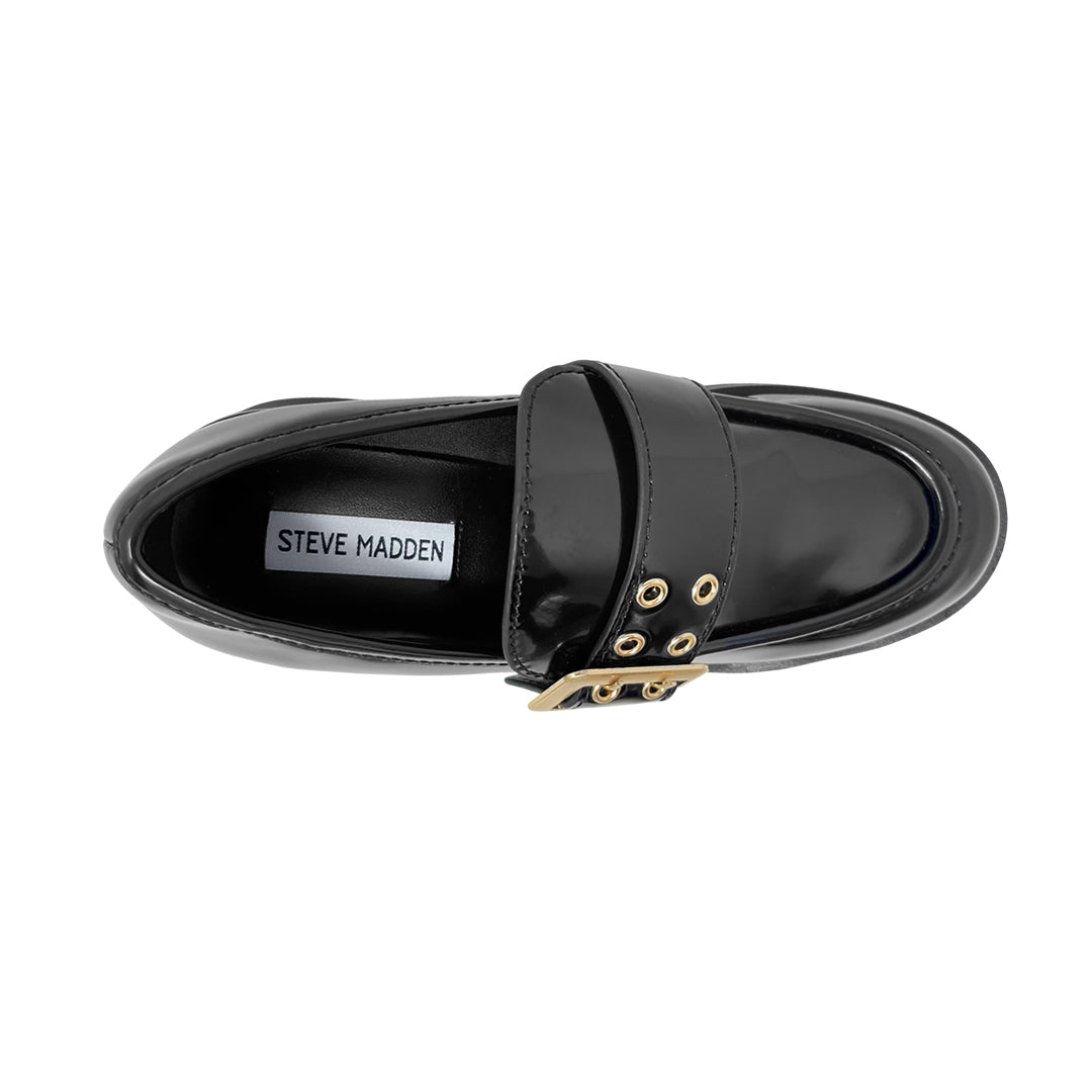 Mocasines de tacón Bridgeton para mujer color negro