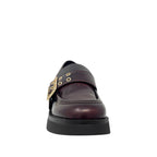 Mocasines de tacón Bridgeton para mujer color vino