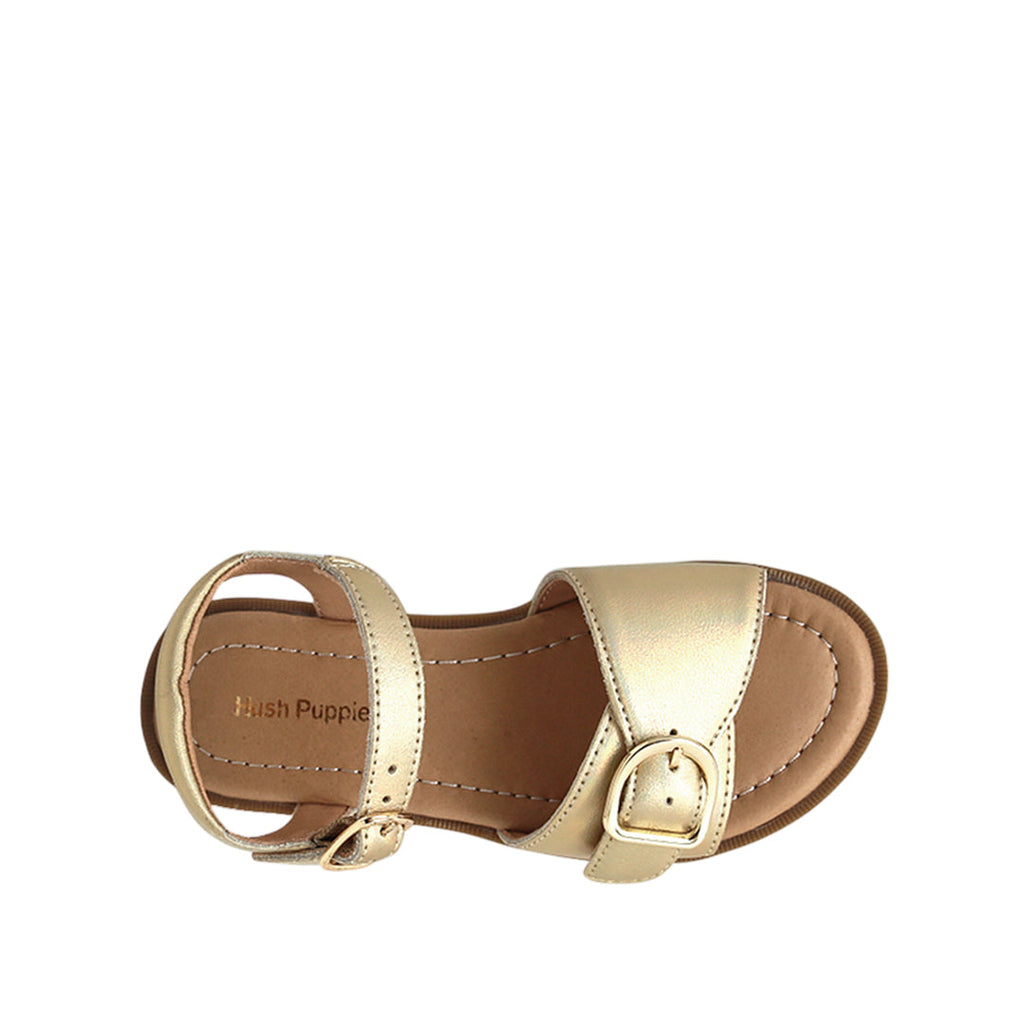 Sandalias Lucerna para niña color dorado