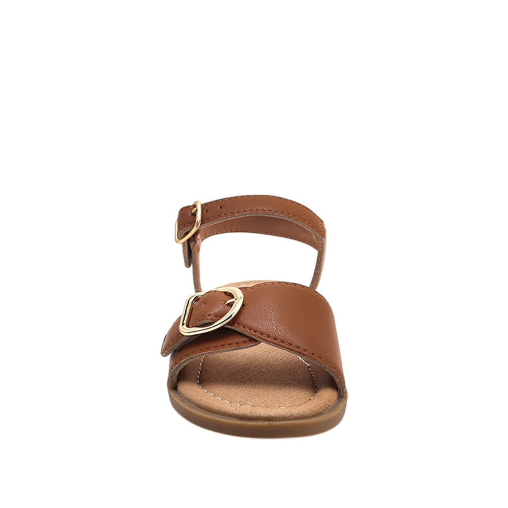 Sandalias Lucerna para niña color tan