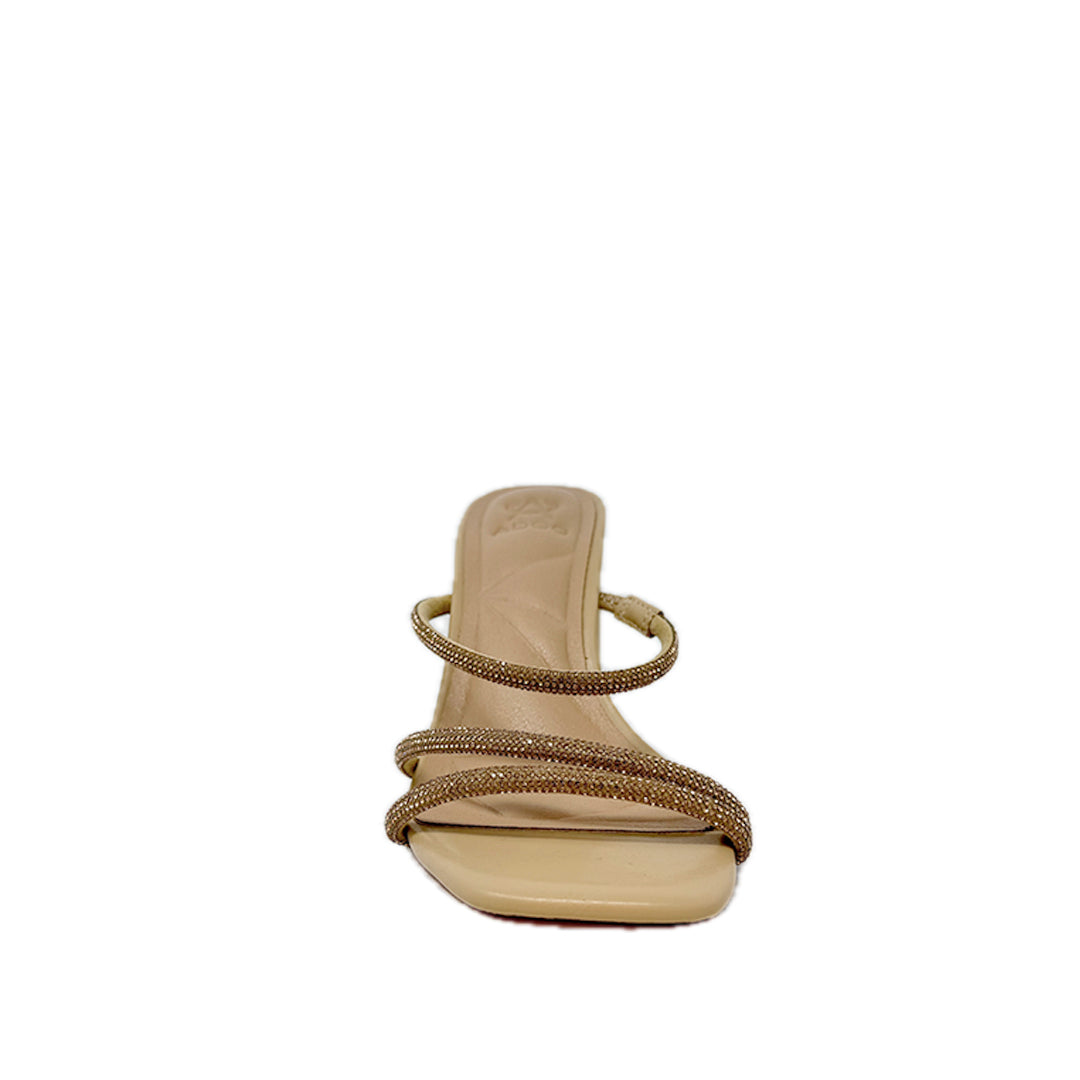 Sandalias de tacón Tilda para mujer color nude