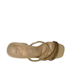 Sandalias de tacón Tilda para mujer color nude