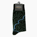 Calcetines Mapa unisex color verde