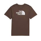 Camiseta S/S Half Dome para hombre color café