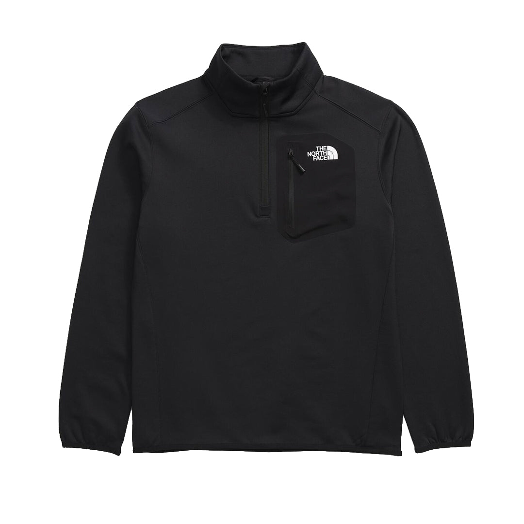 Chaqueta Crest 1/4 para hombre color negro