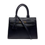 Cartera satchel Alice para mujer color negro