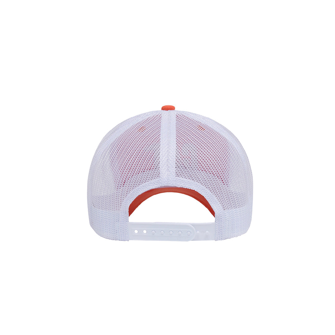 Gorra Trucker 2D Logo unisex color anaranjado