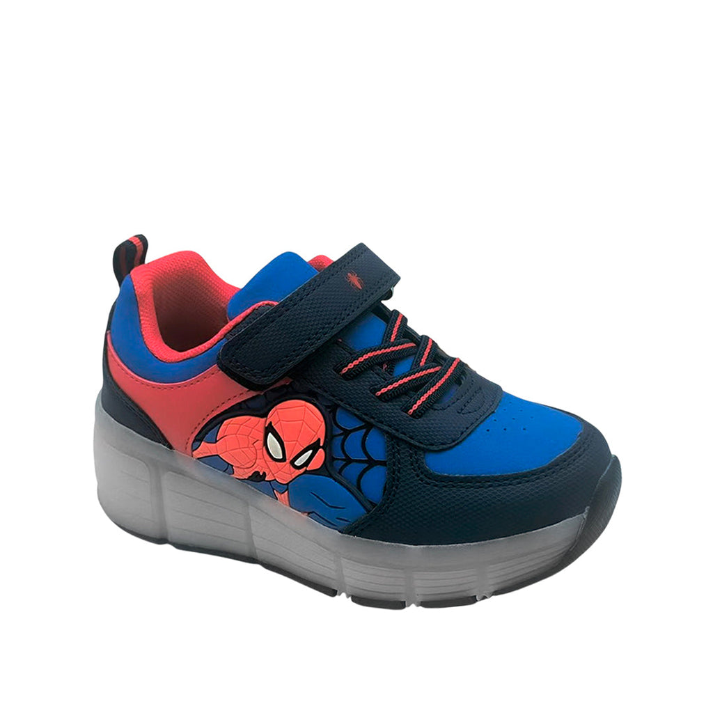 Tennis Spider para niño color azul, rojo y negro