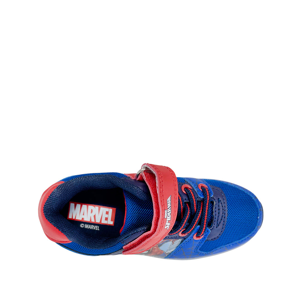 Tennis Spiderman para niño color azul