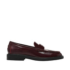 Mocasines Adison para mujer color vino