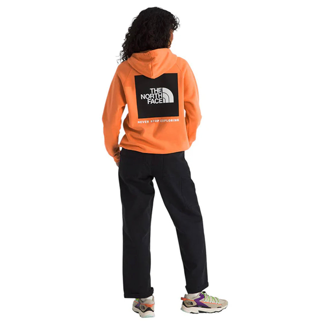 Hoddie Box NSE para mujer color anaranjado
