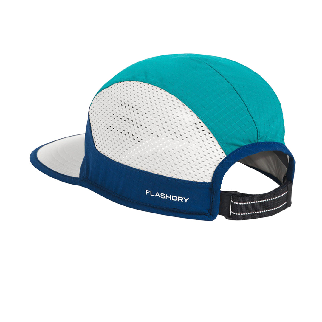 Gorra Summer Lt Run unisex color azul y aqua