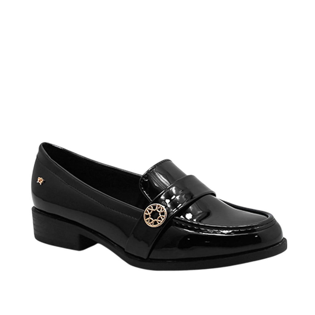 Mocasines Thilda para mujer color negro