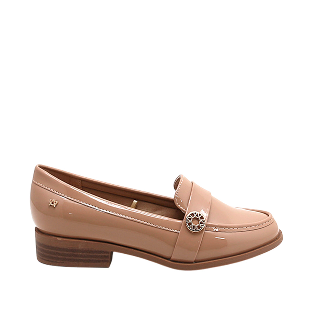 Mocasines Thilda para mujer color nude