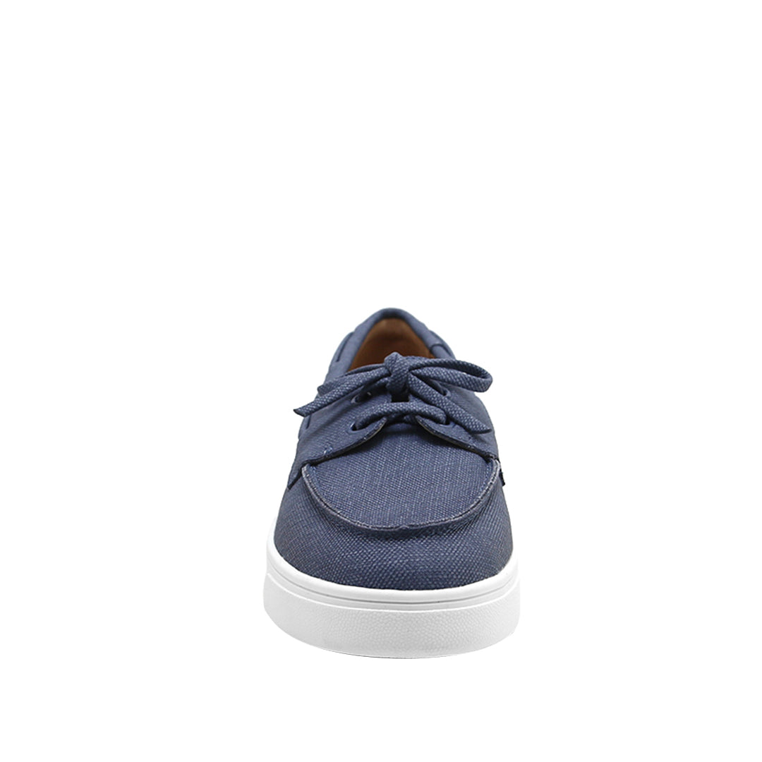 Boat shoes Bob para mujer color celeste
