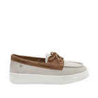 Boat shoes Bob para mujer color hueso