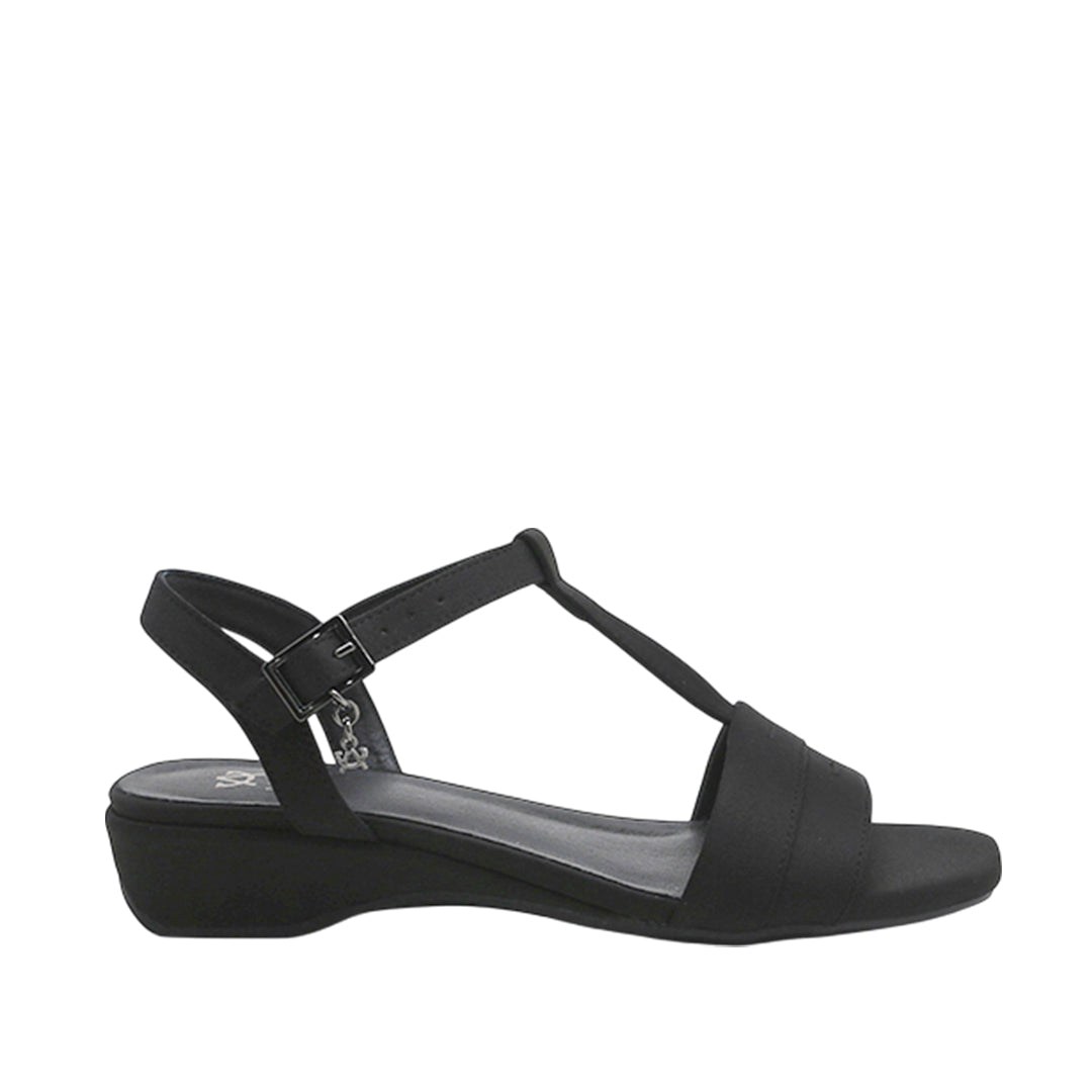 Sandalias de cuña Dalai para mujer color negro
