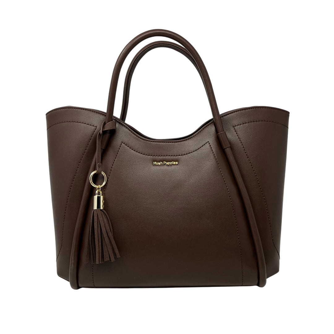 Cartera Tote Ophelia para mujer color café