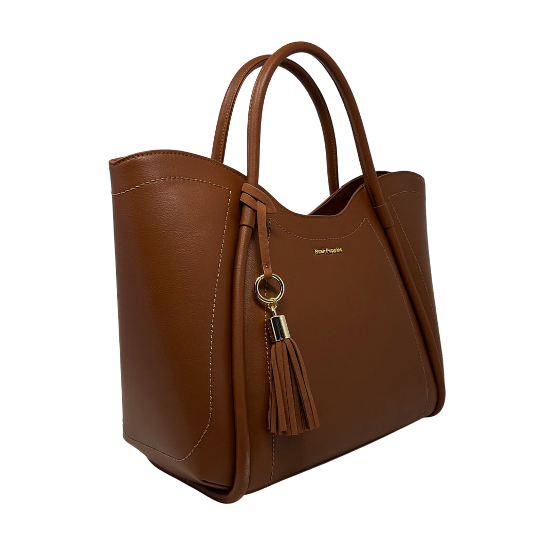 Cartera Tote Ophelia para mujer color tan