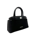 Cartera Satchel Clara para mujer color negro