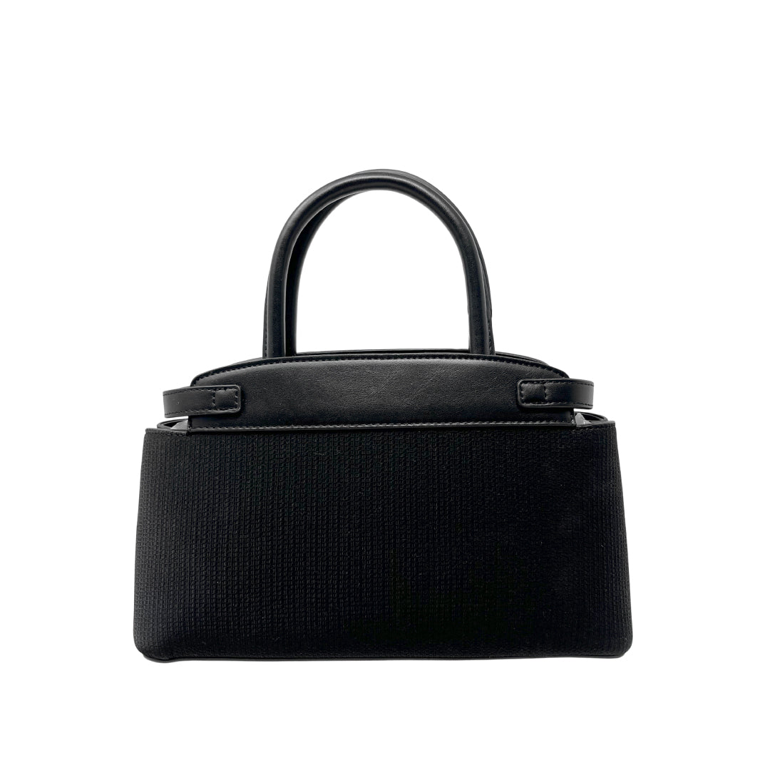 Cartera Satchel Clara para mujer color negro