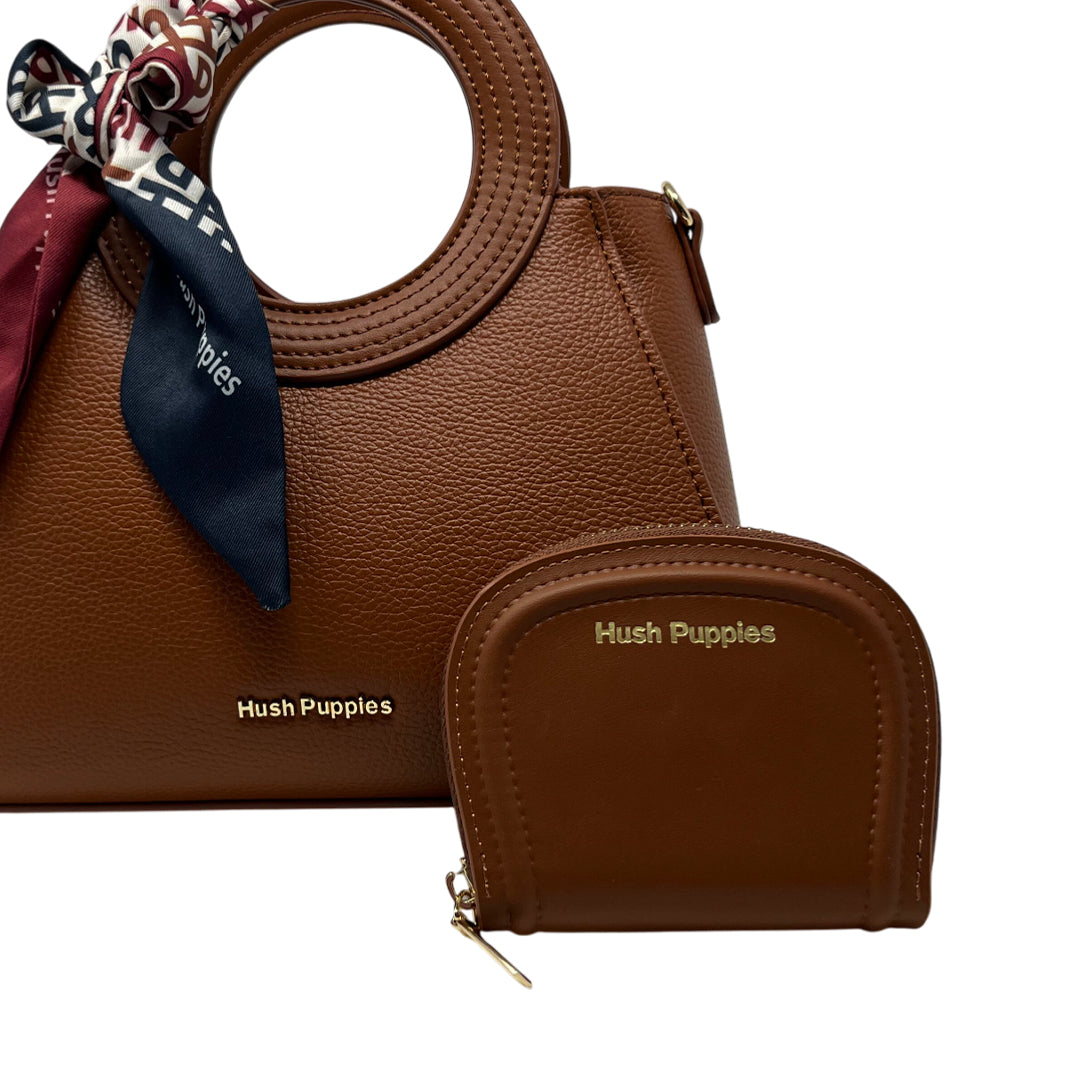 Cartera crossbody Ada para mujer color tan