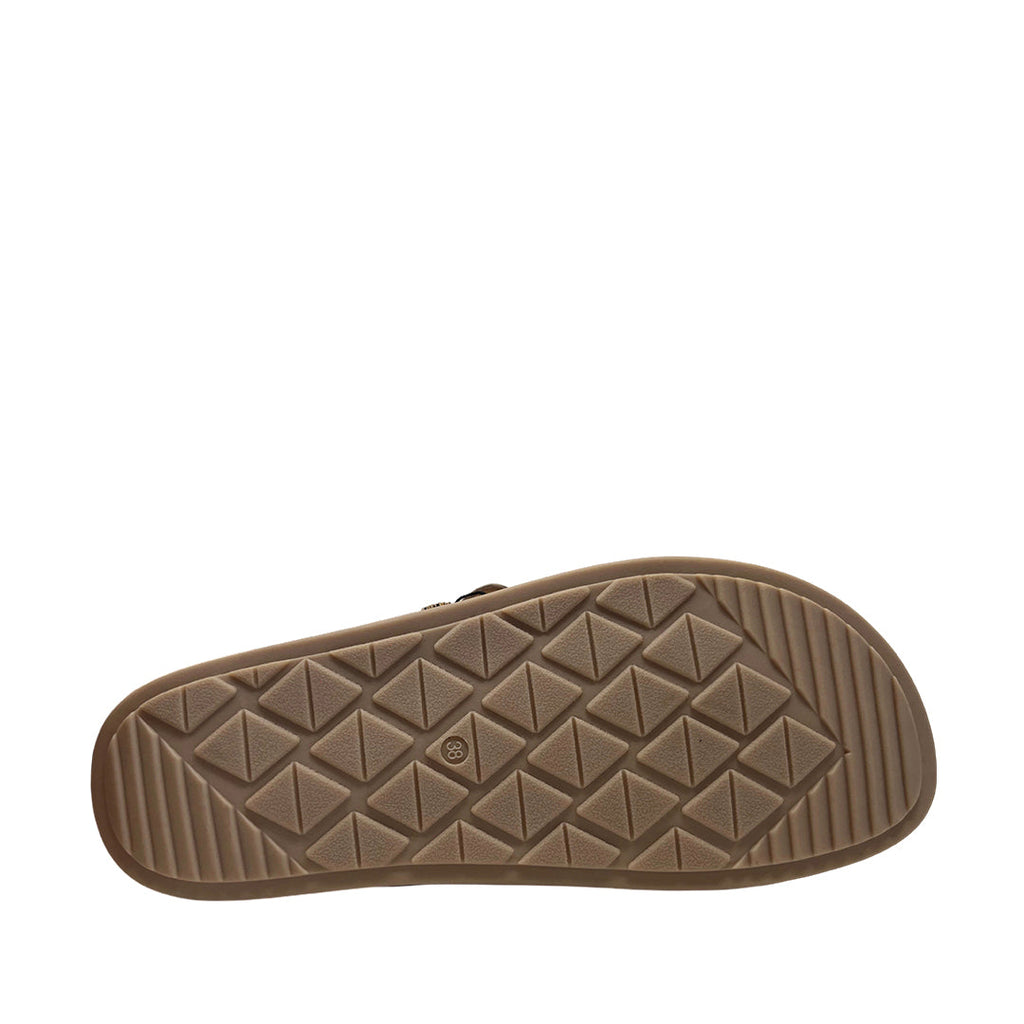 Sandalias flats Darci para mujer color oro rosa