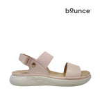 Sandalias flats Denisse para mujer color blush