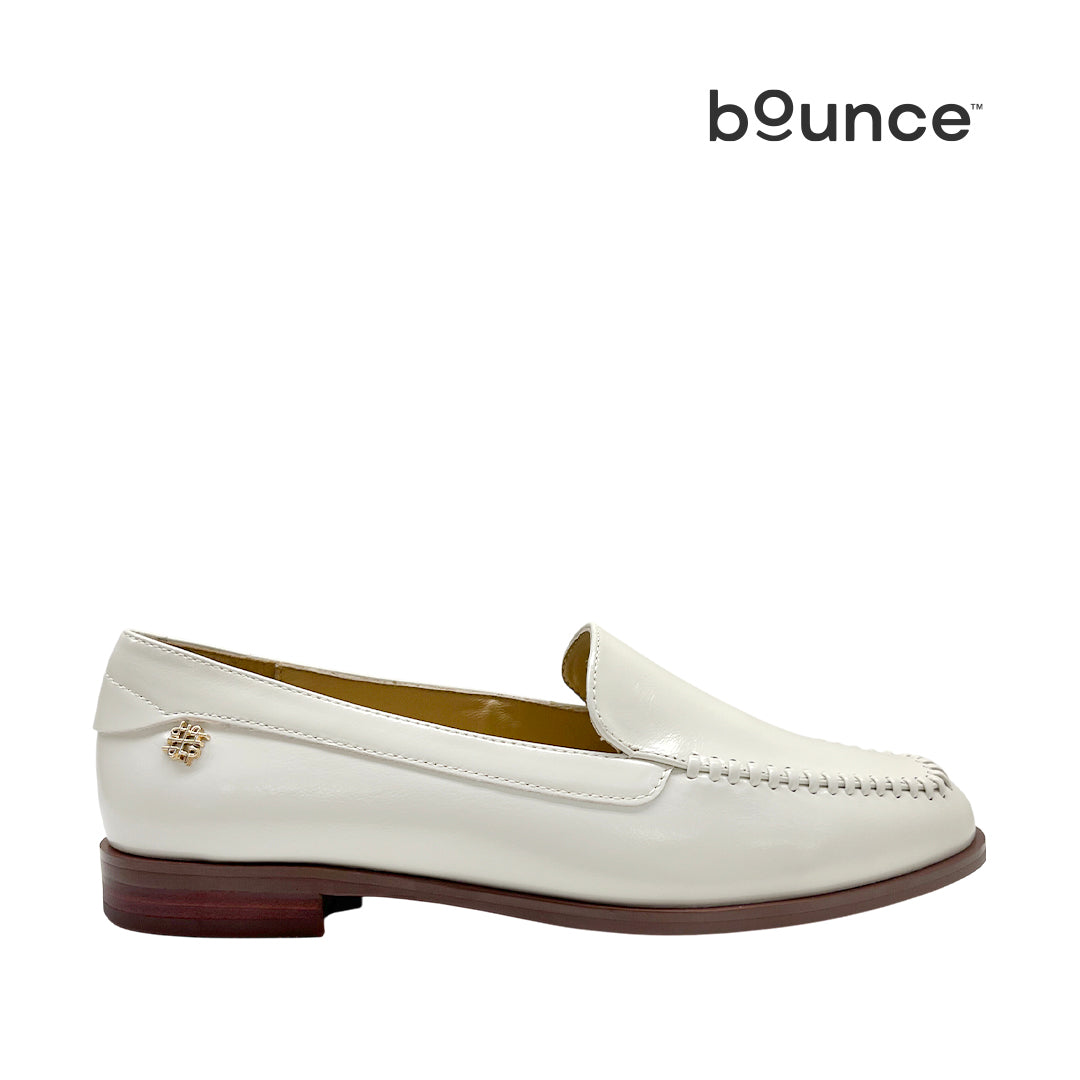 Mocasines Amalfi para mujer color hueso