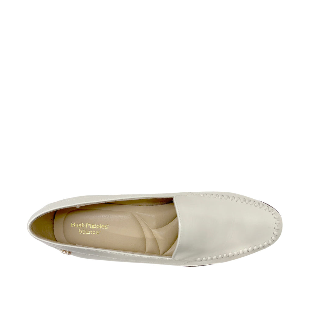 Mocasines Amalfi para mujer color hueso