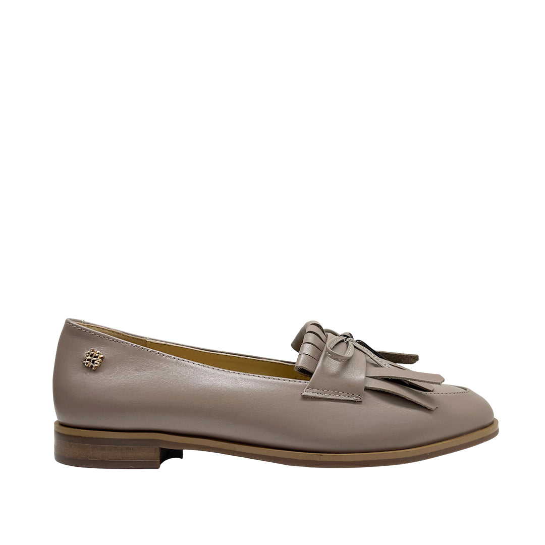 Mocasines Eleonora 6 para mujer color taupe