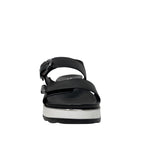 Sandalias flats Gillian para mujer color negro