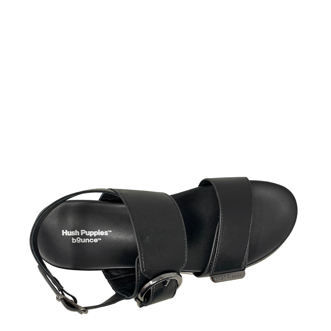 Sandalias flats Gillian para mujer color negro