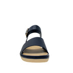 Sandalias flats Robertha para mujer color navy