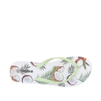 Sandalias Flats Karina para mujer color verde