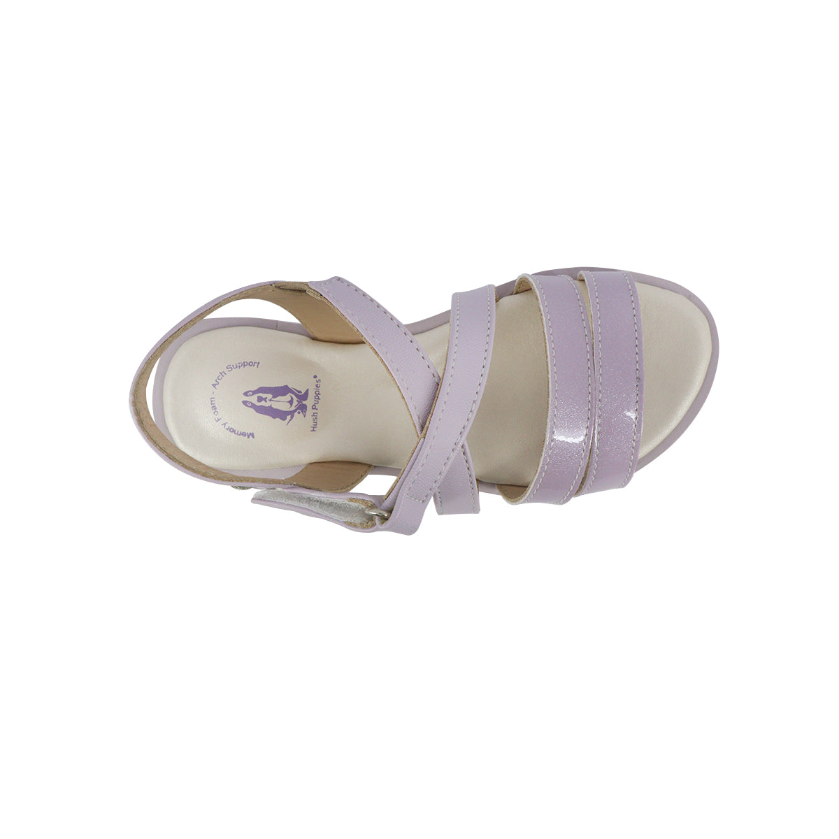 Sandalias flats Lara 2 morado para Niñas